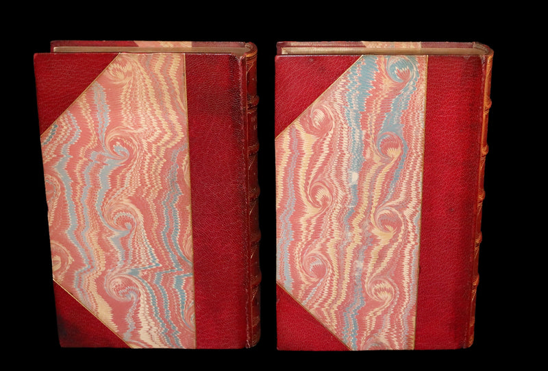 1870 Rare Ramage Binding - INGOLDSBY LEGENDS Illustrated by Cruikshank and Leech.