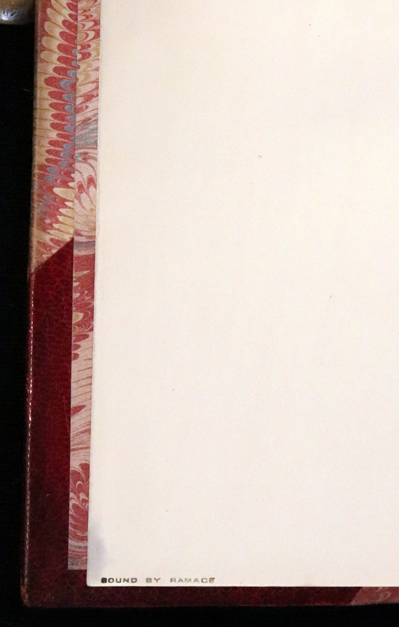1870 Rare Ramage Binding - INGOLDSBY LEGENDS Illustrated by Cruikshank and Leech.