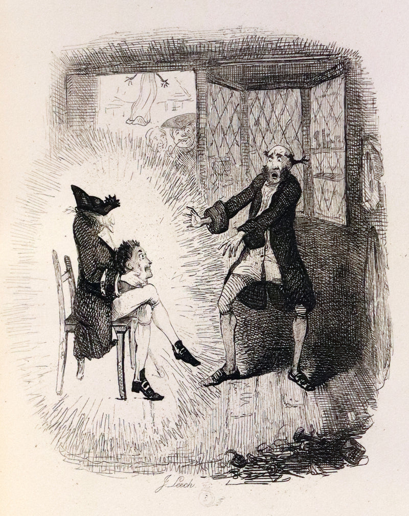 1870 Rare Ramage Binding - INGOLDSBY LEGENDS Illustrated by Cruikshank and Leech.