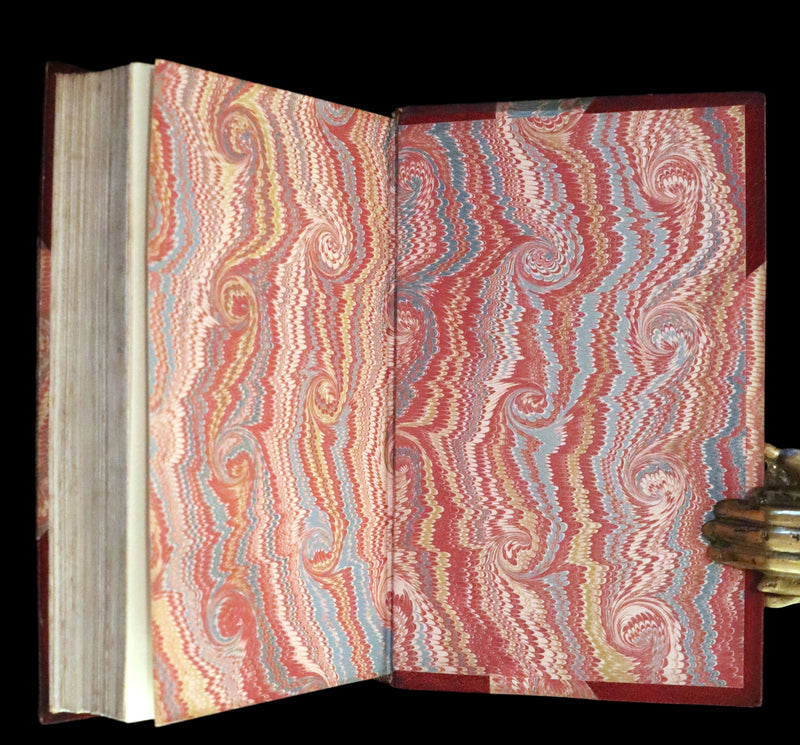 1870 Rare Ramage Binding - INGOLDSBY LEGENDS Illustrated by Cruikshank and Leech.