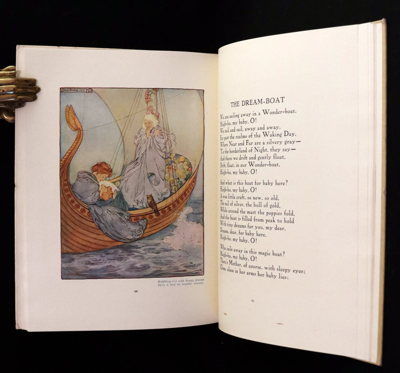 1910 First Edition - The Rhyming Ring by Louise Ayres Garnett with Pictures By Hope Dunlap.