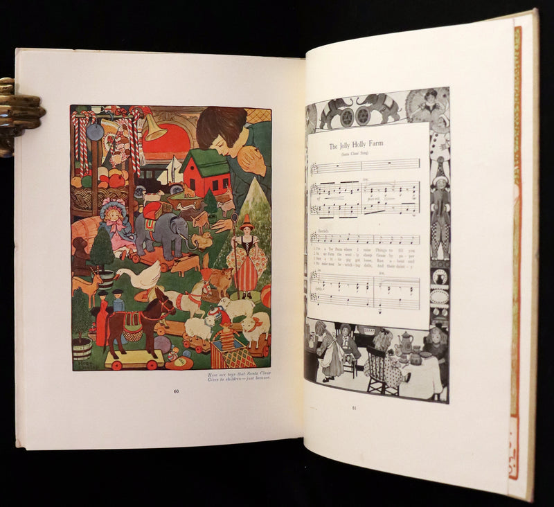 1910 First Edition - The Rhyming Ring by Louise Ayres Garnett with Pictures By Hope Dunlap.