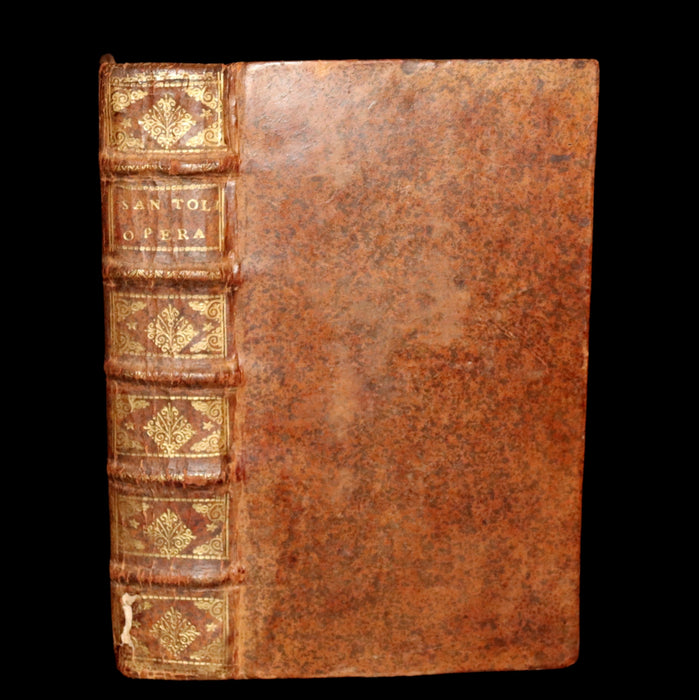 1698 Rare Latin Book ~ Poems of Jean-Baptiste de Santeul - Joannis Baptistae Santolii Victorini Operum Omnium.