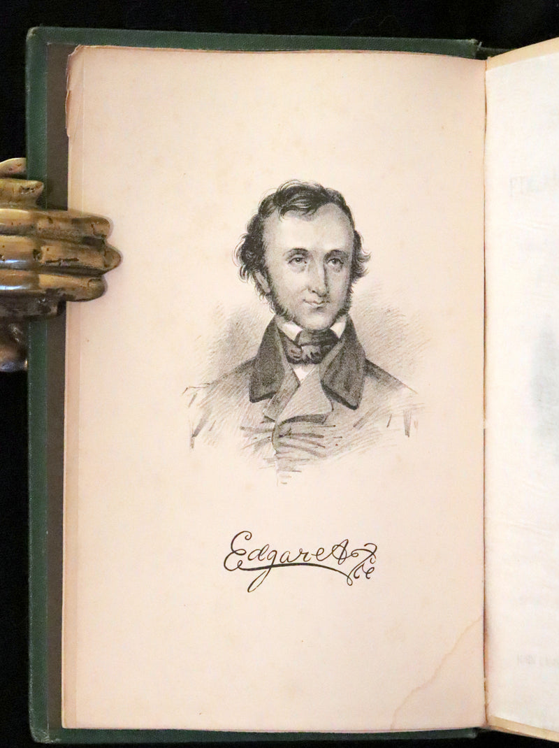 1873 Scarce Book - WORKS OF EDGAR ALLAN POE. First Edition with a Study on his Life & Writings by CHARLES BAUDELAIRE.
