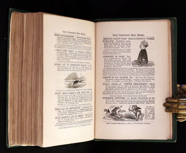 1873 Scarce Book - WORKS OF EDGAR ALLAN POE. First Edition with a Study on his Life & Writings by CHARLES BAUDELAIRE.