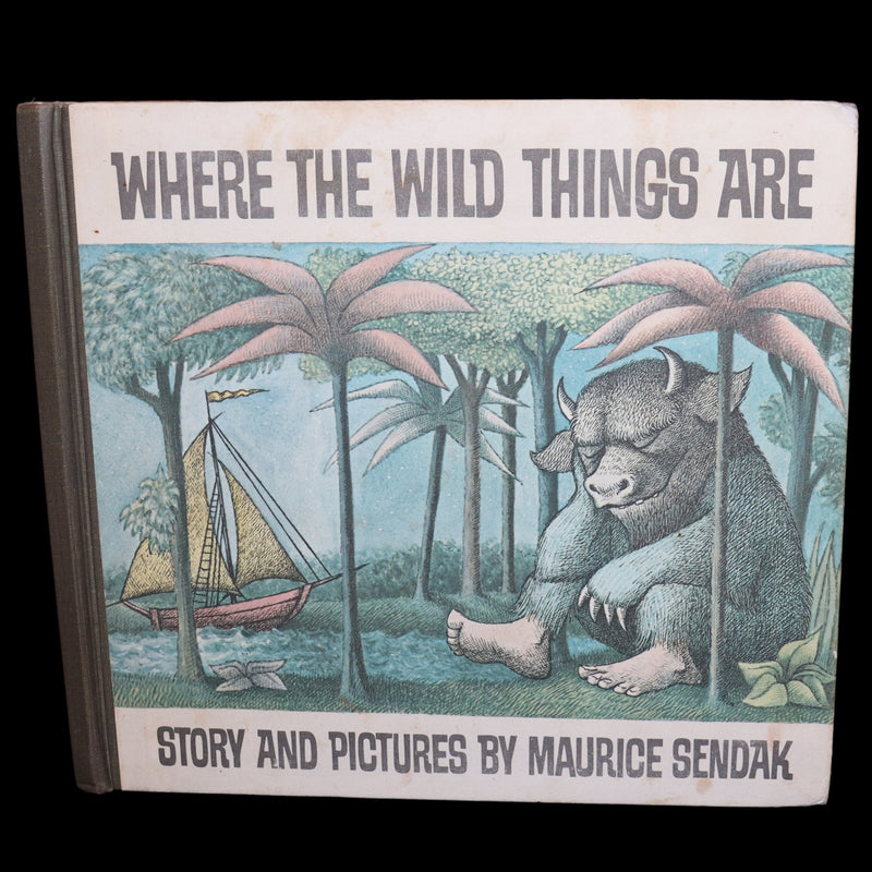 1963 Rare First Edition - Where the Wild Things Are by Maurice Sendak.