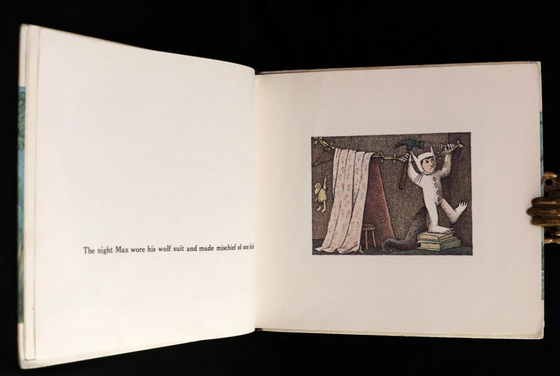 1963 Rare First Edition - Where the Wild Things Are by Maurice Sendak.
