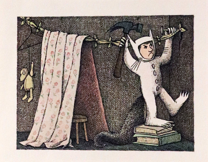 1963 Rare First Edition - Where the Wild Things Are by Maurice Sendak.