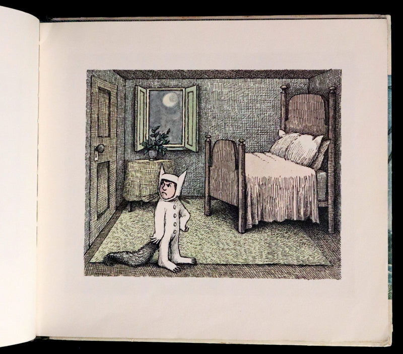 1963 Rare First Edition - Where the Wild Things Are by Maurice Sendak.