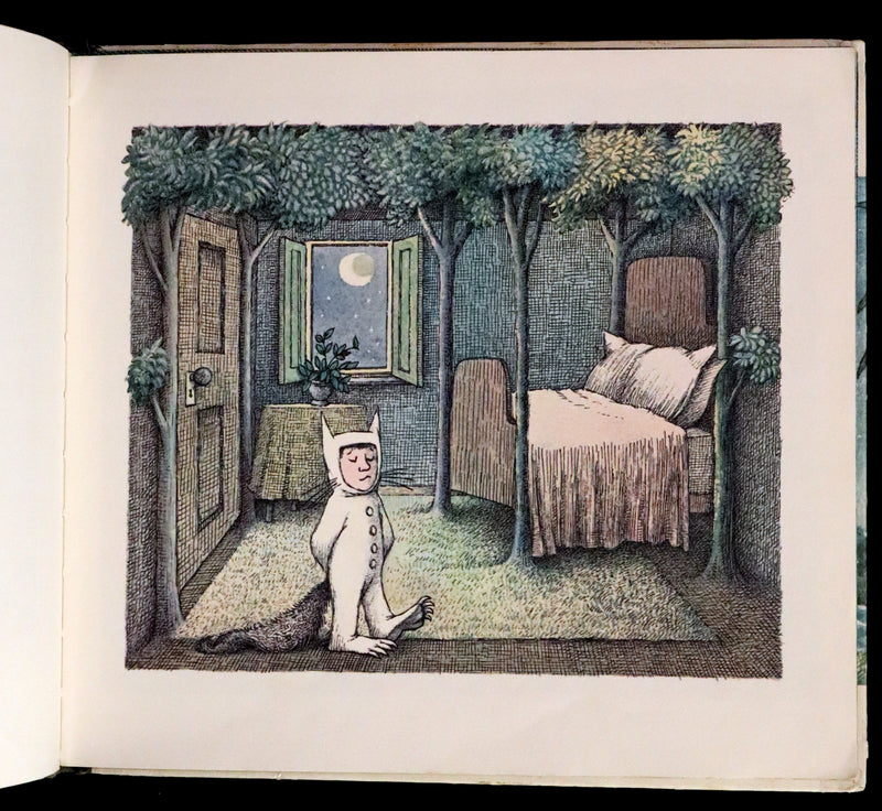 1963 Rare First Edition - Where the Wild Things Are by Maurice Sendak.