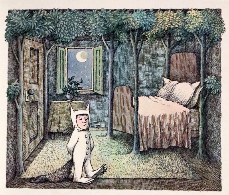 1963 Rare First Edition - Where the Wild Things Are by Maurice Sendak.
