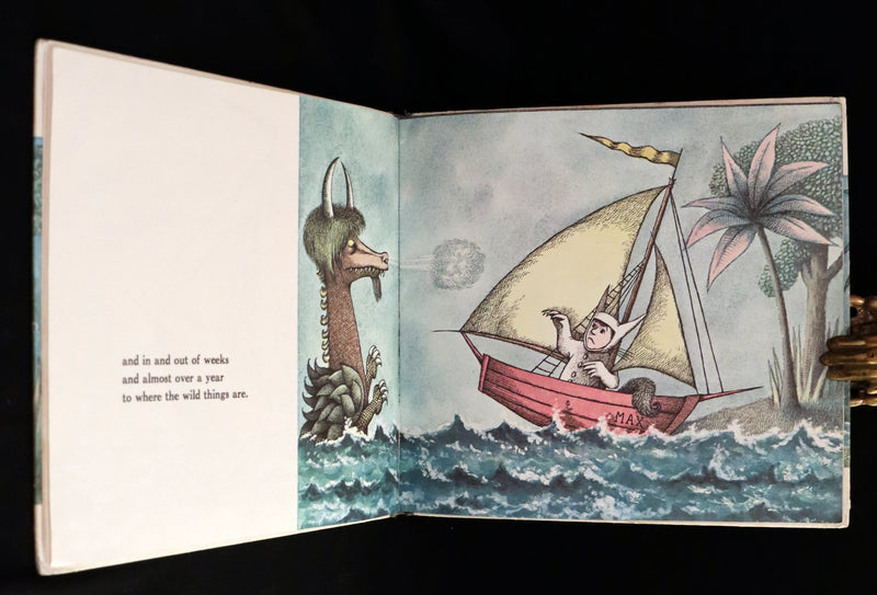 1963 Rare First Edition - Where the Wild Things Are by Maurice Sendak.