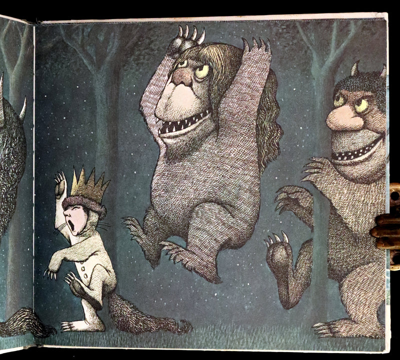 1963 Rare First Edition - Where the Wild Things Are by Maurice Sendak.
