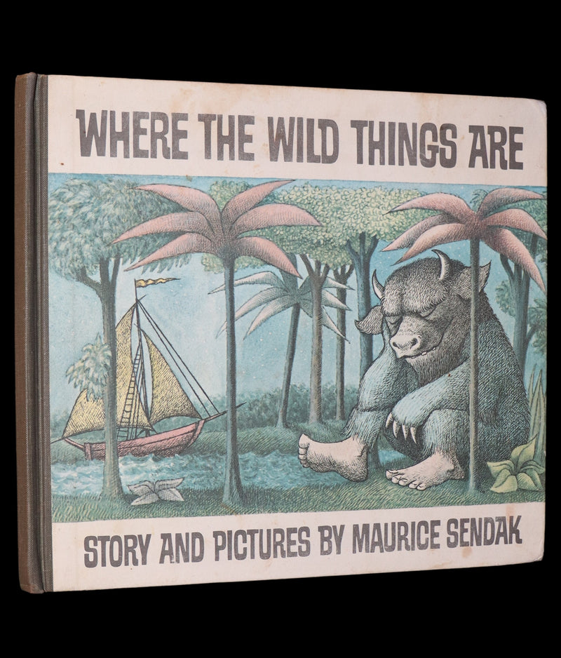 1963 Rare First Edition - Where the Wild Things Are by Maurice Sendak.