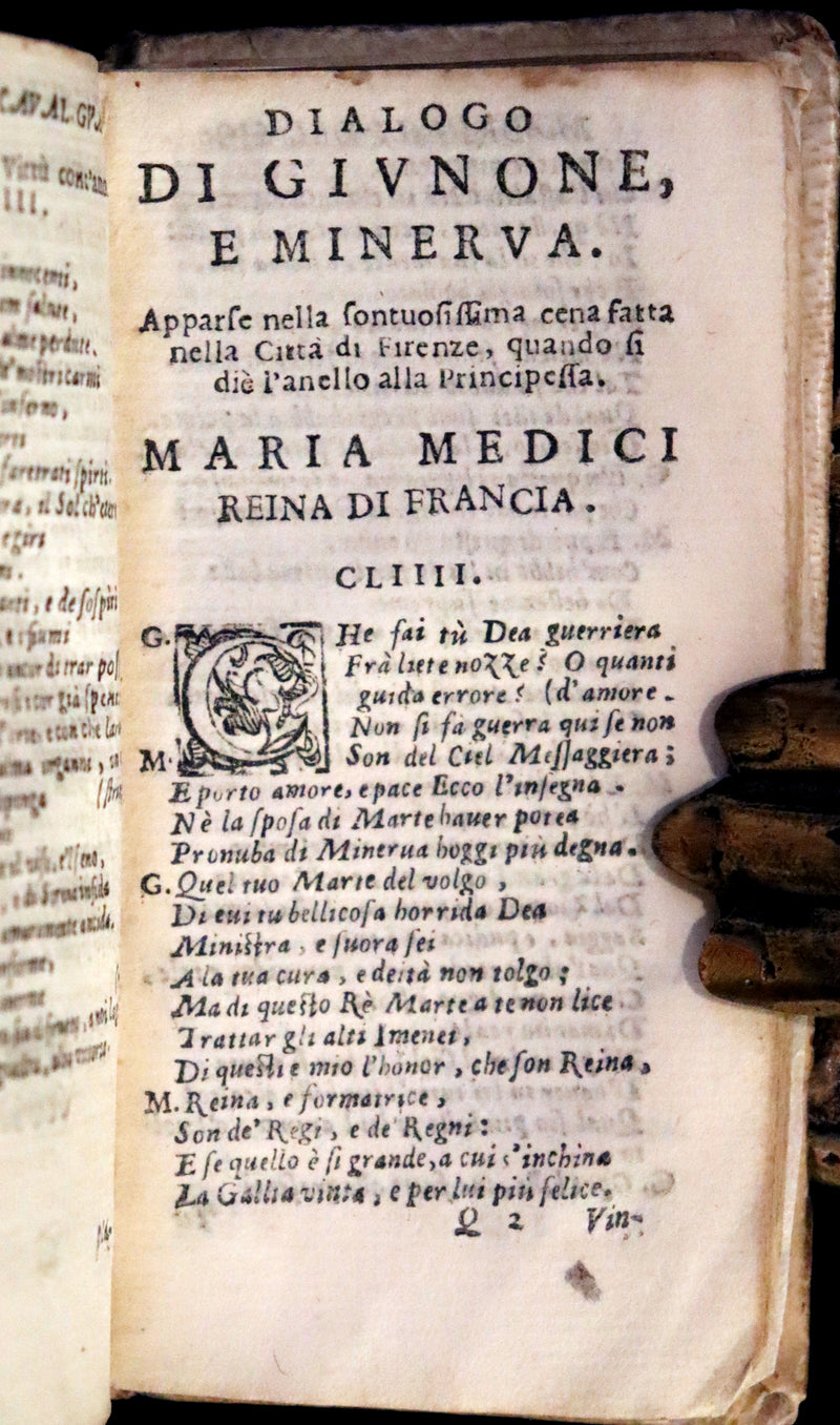 1637 Scarce Italian Book - IL PASTOR FIDO by Giovanni Battista Guarini. illustrated.