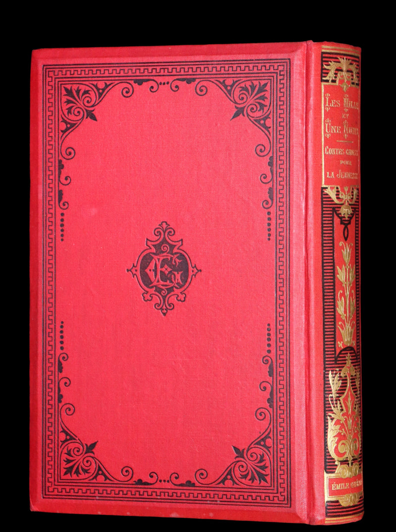 1890 Rare illustrated French Book ~ One Thousand and One Nights - Les Mille et une Nuits - Arabic Tales.