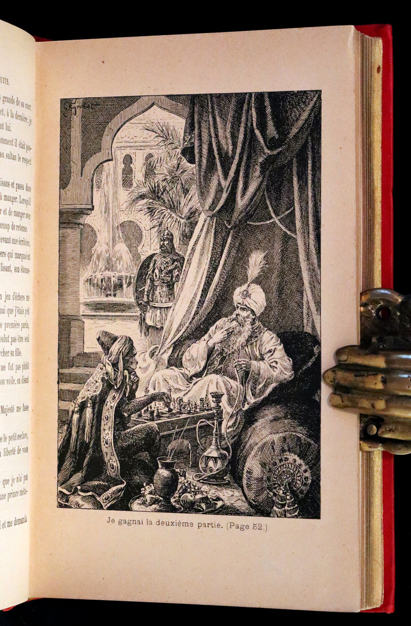1890 Rare illustrated French Book ~ One Thousand and One Nights - Les Mille et une Nuits - Arabic Tales.