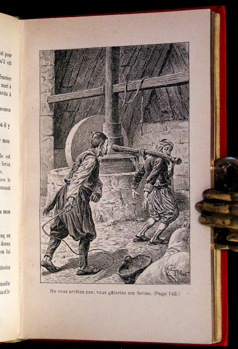 1890 Rare illustrated French Book ~ One Thousand and One Nights - Les Mille et une Nuits - Arabic Tales.