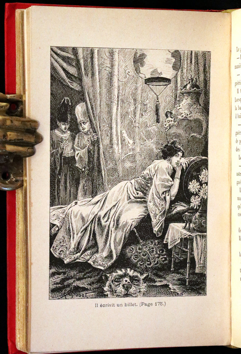 1890 Rare illustrated French Book ~ One Thousand and One Nights - Les Mille et une Nuits - Arabic Tales.