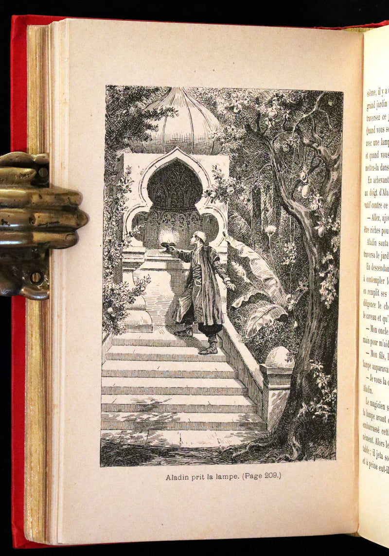 1890 Rare illustrated French Book ~ One Thousand and One Nights - Les Mille et une Nuits - Arabic Tales.