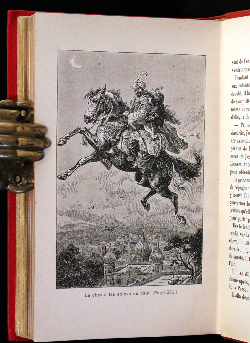 1890 Rare illustrated French Book ~ One Thousand and One Nights - Les Mille et une Nuits - Arabic Tales.