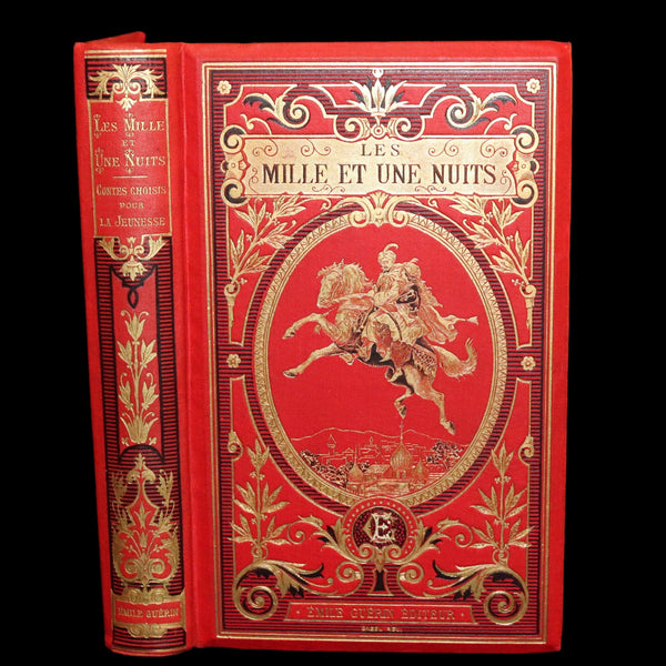 1890 Rare illustrated French Book ~ One Thousand and One Nights - Les Mille et une Nuits - Arabic Tales.
