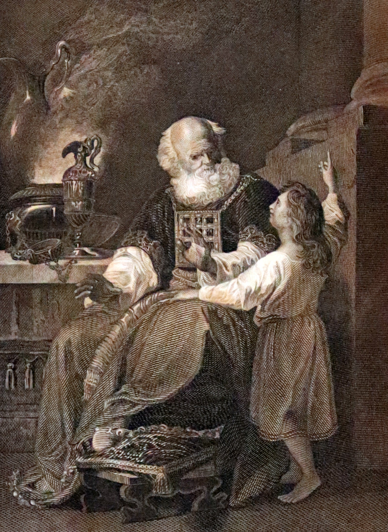 1841 Beautiful Binding - The Polyglott BIBLE, Containing the Old and New Testaments.