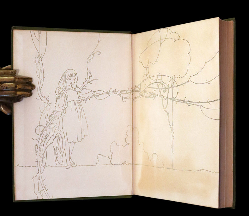 1911 Rare First Edition Book - The SECRET GARDEN by Frances Hodgson Burnett.