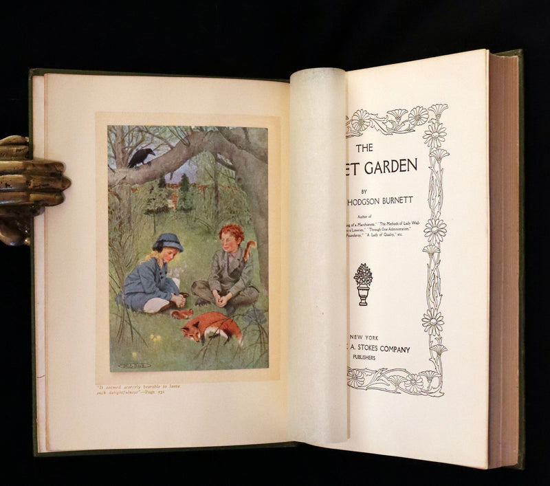 1911 Rare First Edition Book - The SECRET GARDEN by Frances Hodgson Burnett.