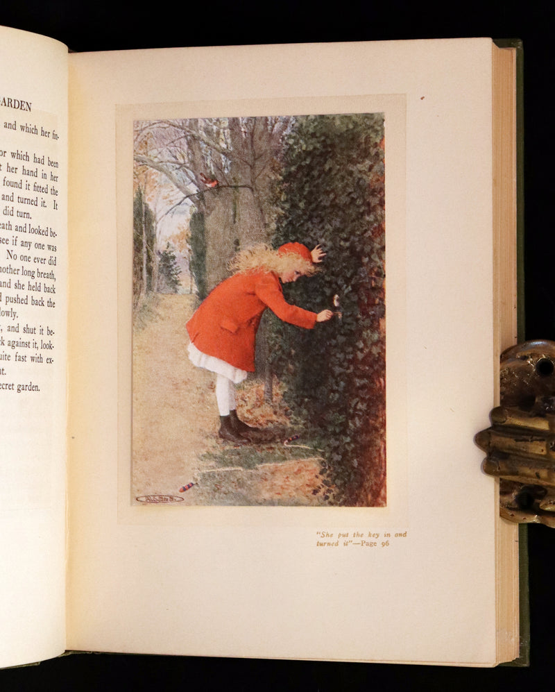 1911 Rare First Edition Book - The SECRET GARDEN by Frances Hodgson Burnett.
