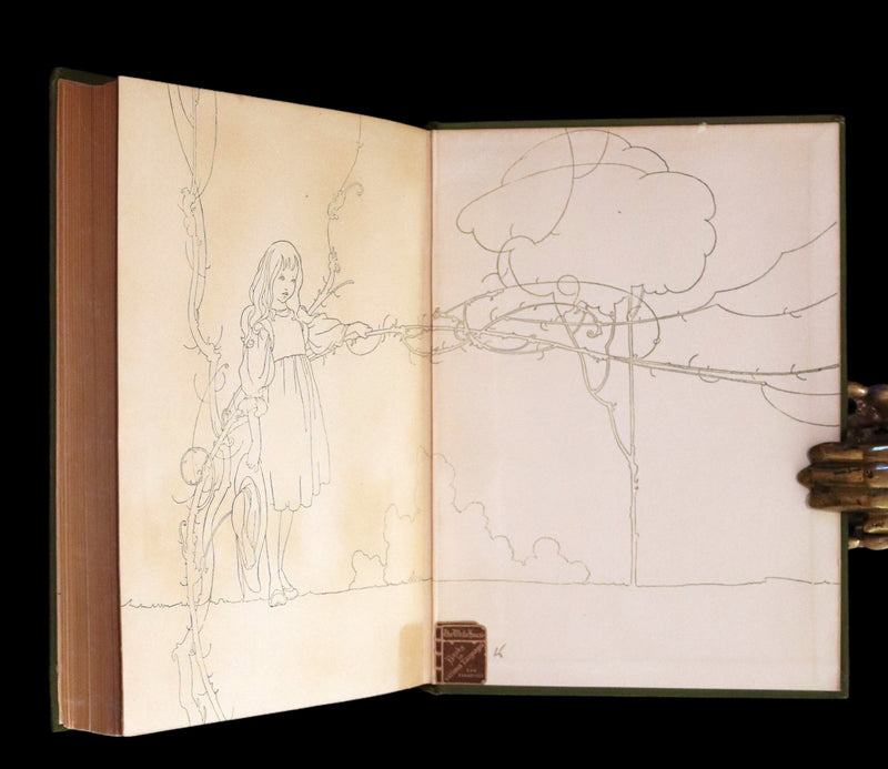 1911 Rare First Edition Book - The SECRET GARDEN by Frances Hodgson Burnett.