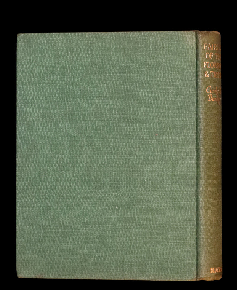 1950 Rare Cicely Mary Barker Book - FAIRIES OF THE FLOWERS AND TREES. First Edition.