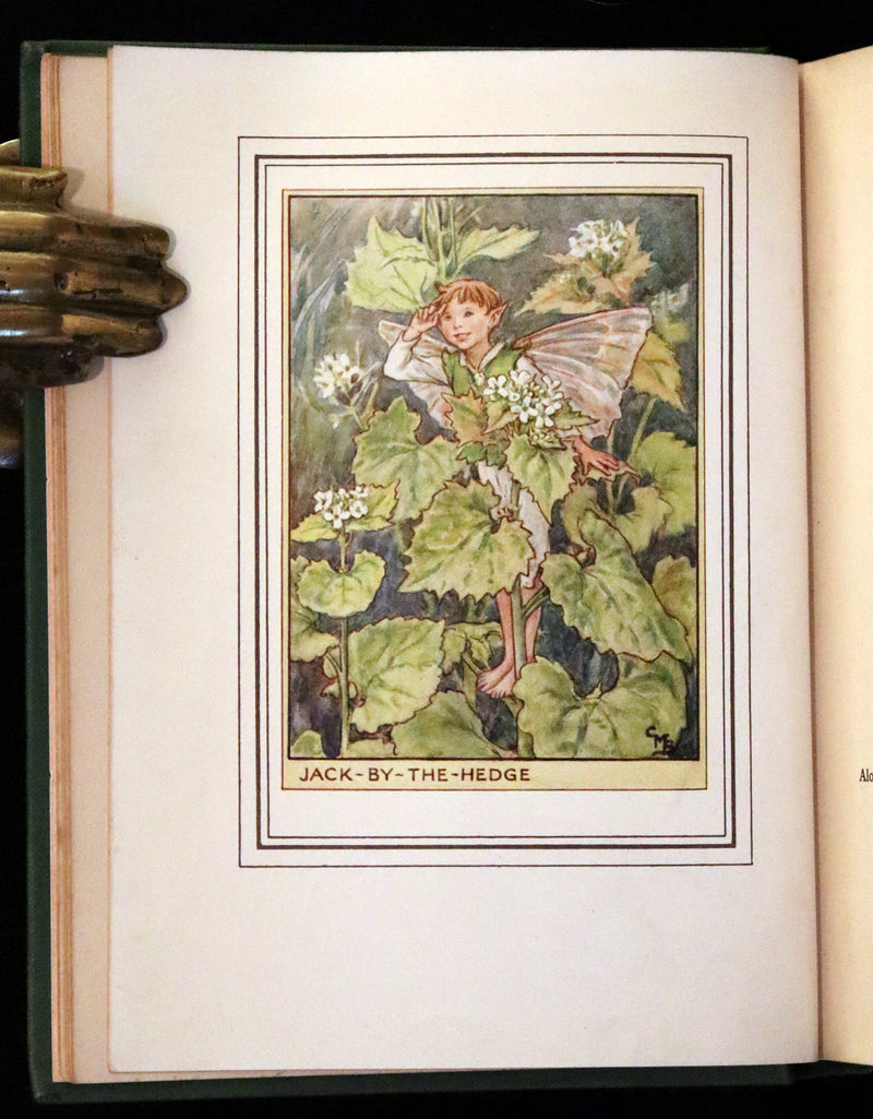 1950 Rare Cicely Mary Barker Book - FAIRIES OF THE FLOWERS AND TREES. First Edition.