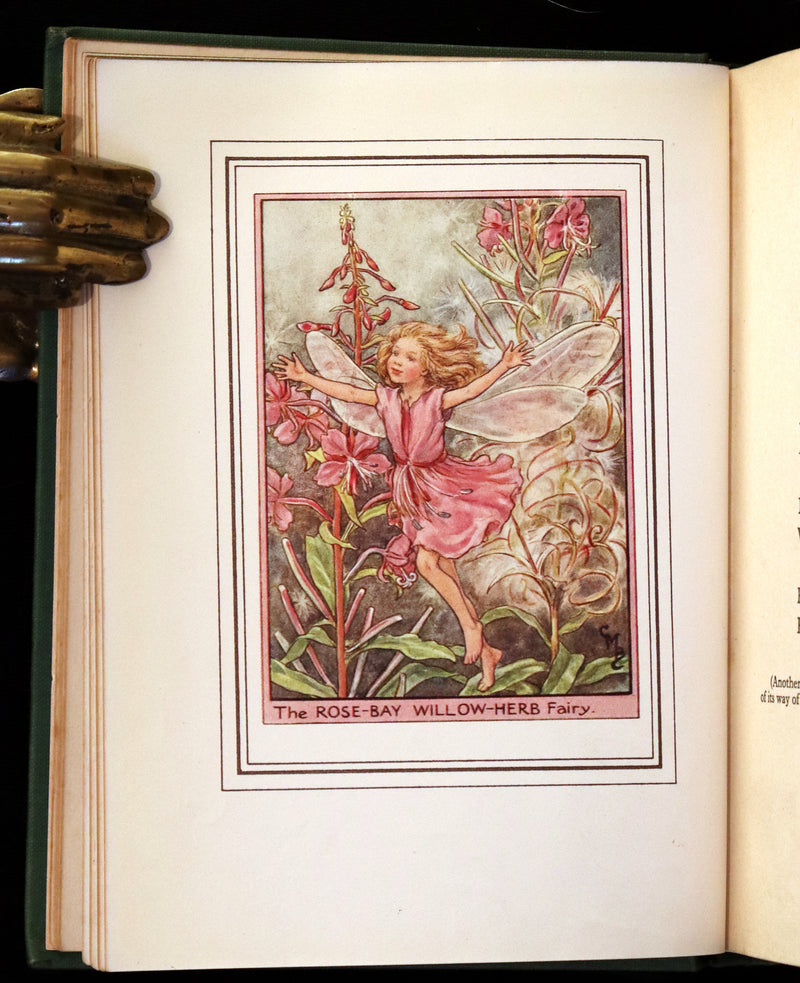 1950 Rare Cicely Mary Barker Book - FAIRIES OF THE FLOWERS AND TREES. First Edition.
