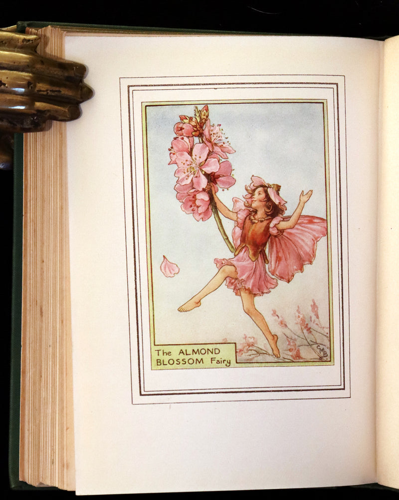 1950 Rare Cicely Mary Barker Book - FAIRIES OF THE FLOWERS AND TREES. First Edition.