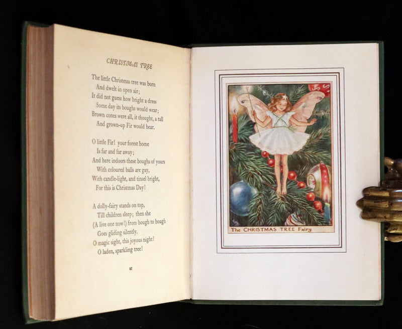 1950 Rare Cicely Mary Barker Book - FAIRIES OF THE FLOWERS AND TREES. First Edition.