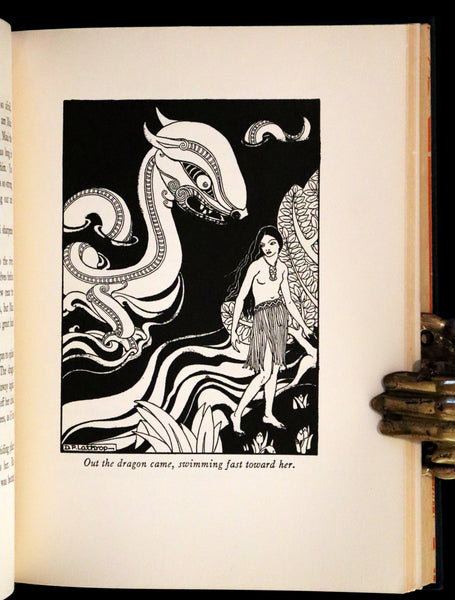 1929 Rare First Edition - The Long Bright Land, Fairy Tales from Southern Seas by Edith Howes - New Zealand & Polynesian Fairy Tales.