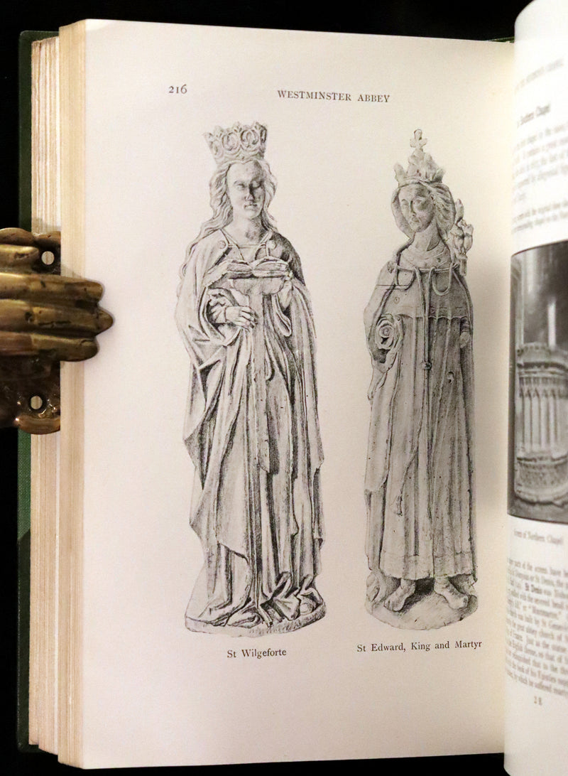1909 Rare Architecture First Edition Bound by Sangorski - WESTMINSTER ABBEY by Francis Bond.