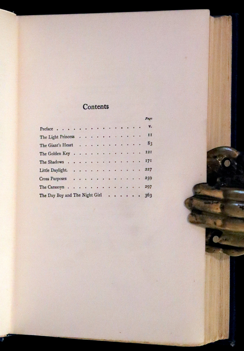 1906 Scarce Book - THE FAIRY TALES by George Macdonald illustrated by Arthur Hughes.