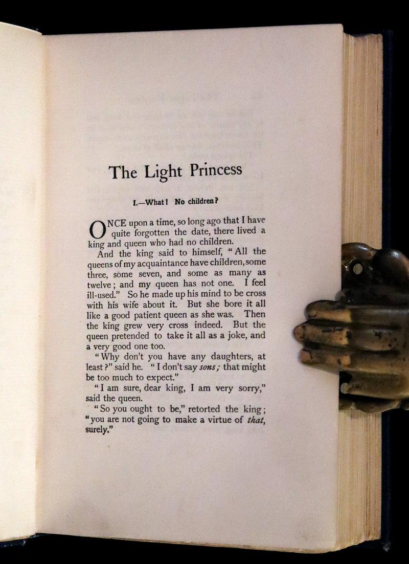 1906 Scarce Book - THE FAIRY TALES by George Macdonald illustrated by Arthur Hughes.