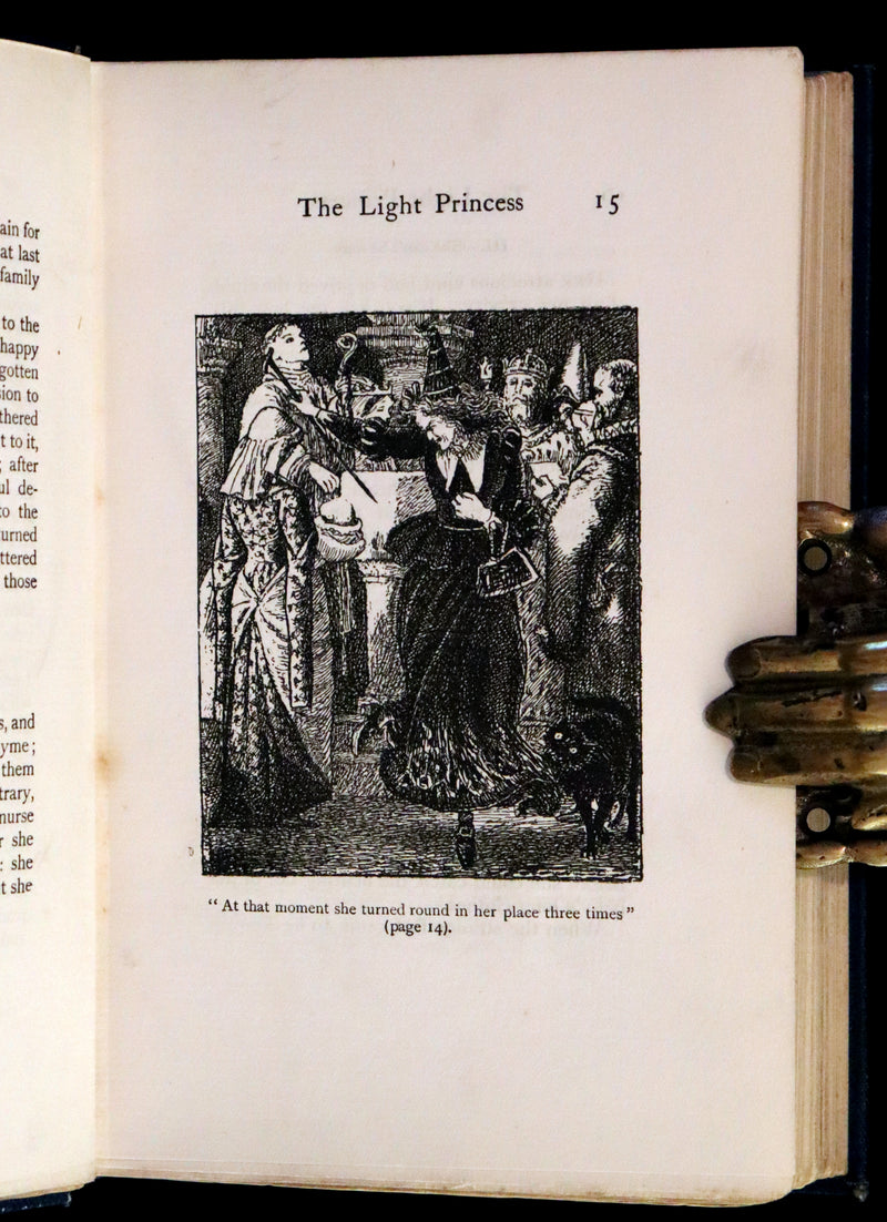 1906 Scarce Book - THE FAIRY TALES by George Macdonald illustrated by Arthur Hughes.
