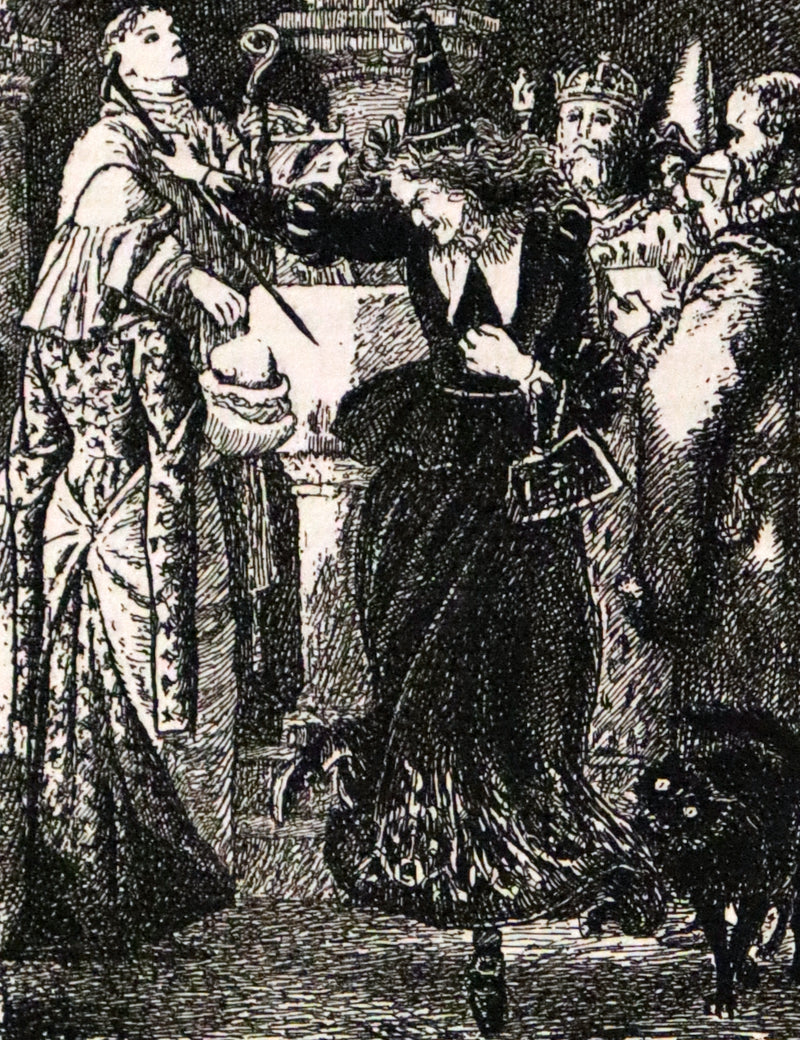 1906 Scarce Book - THE FAIRY TALES by George Macdonald illustrated by Arthur Hughes.