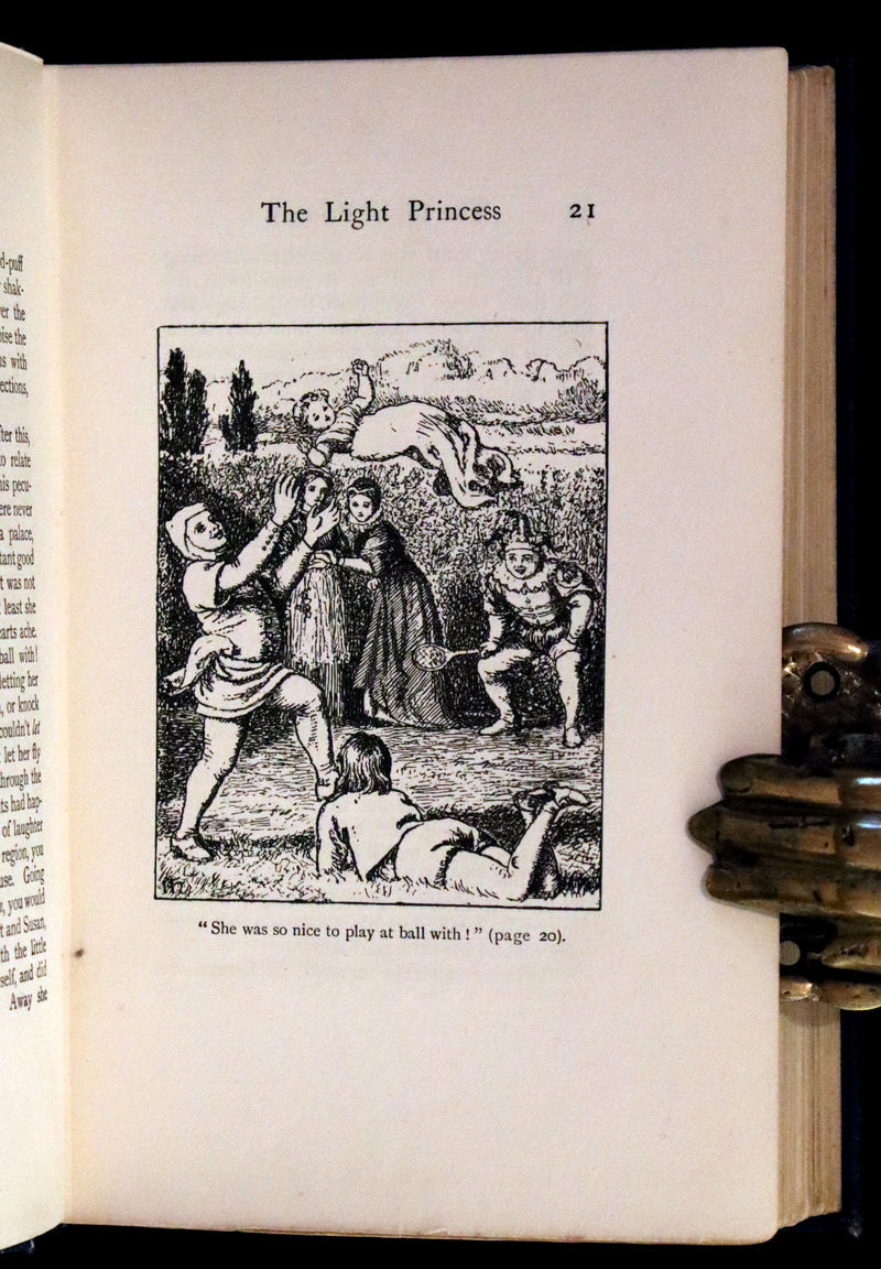 1906 Scarce Book - THE FAIRY TALES by George Macdonald illustrated by Arthur Hughes.