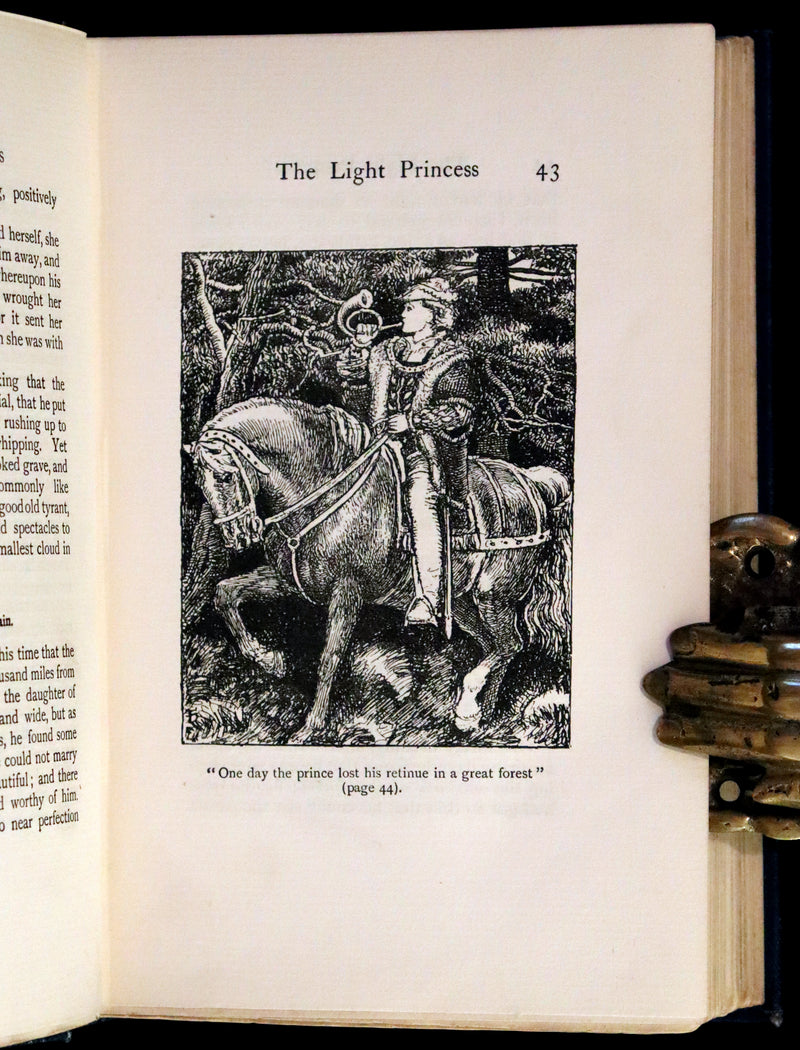 1906 Scarce Book - THE FAIRY TALES by George Macdonald illustrated by Arthur Hughes.
