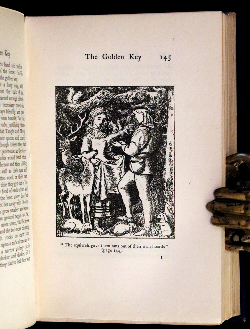 1906 Scarce Book - THE FAIRY TALES by George Macdonald illustrated by Arthur Hughes.