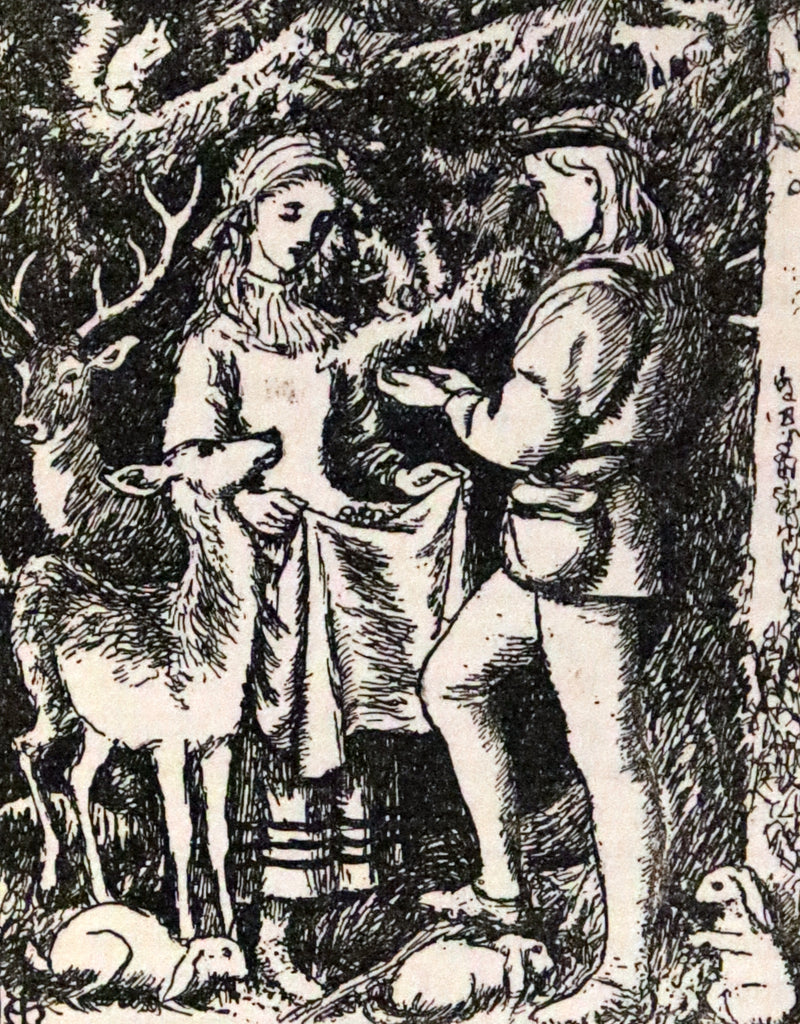 1906 Scarce Book - THE FAIRY TALES by George Macdonald illustrated by Arthur Hughes.