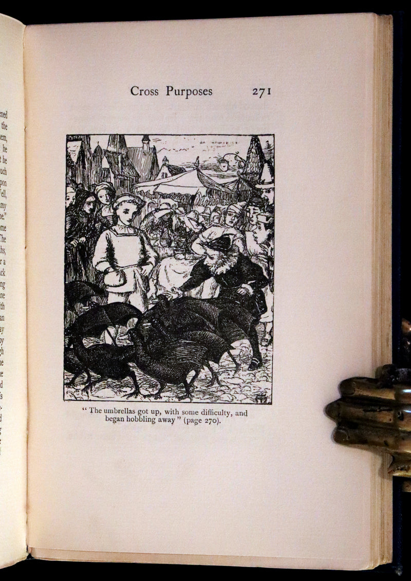 1906 Scarce Book - THE FAIRY TALES by George Macdonald illustrated by Arthur Hughes.