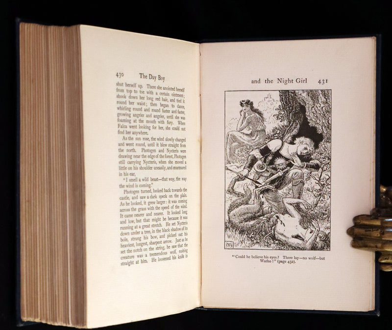 1906 Scarce Book - THE FAIRY TALES by George Macdonald illustrated by Arthur Hughes.