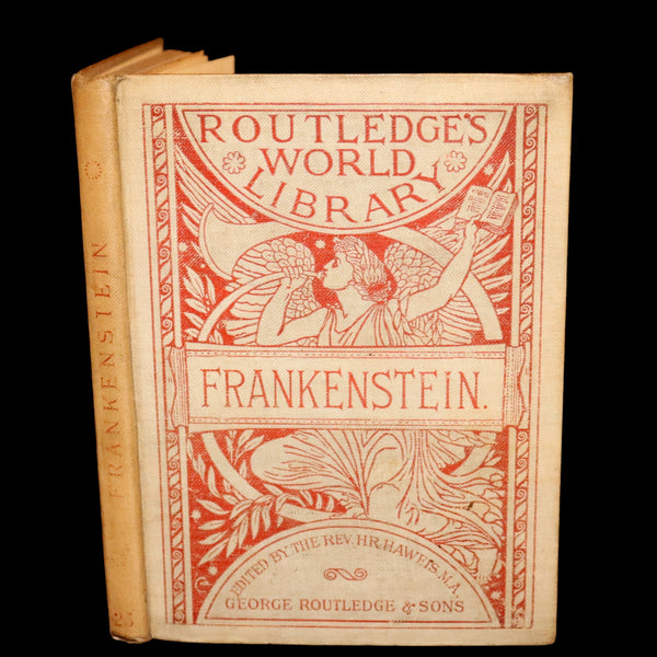 1886 Scarce Early Edition - FRANKENSTEIN or The Modern Prometheus by Mary Shelley.