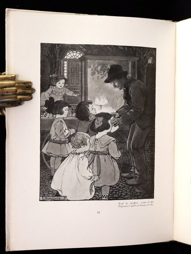 1910 First Edition - The Rhyming Ring by Louise Ayres Garnett with Pictures By Hope Dunlap.
